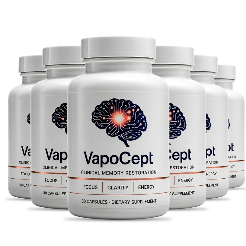 VapoCept 6 bottle package, 180 day supply